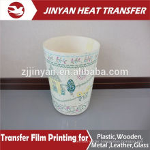 2015 hot sale heat transfer foil for plastic pail